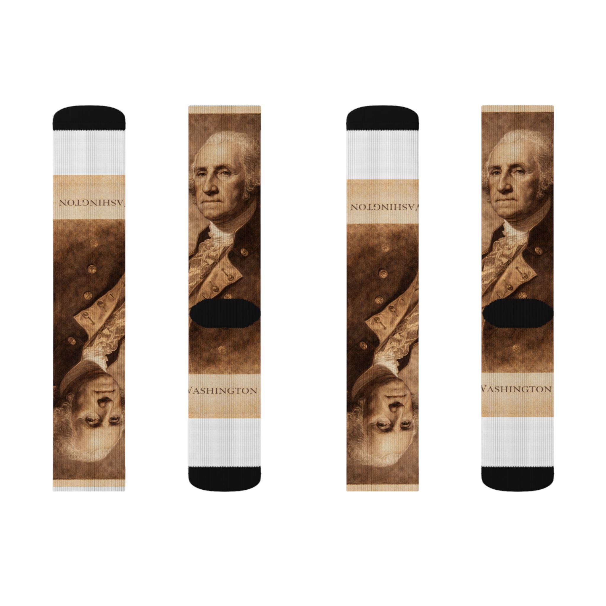 Washington Portrait Socks- Father of the Nation Edition
