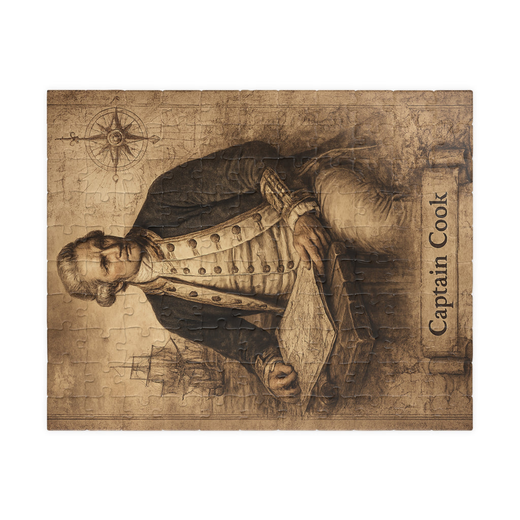 Captain James Cook Puzzle (110, 252, 520, 1014-piece)
