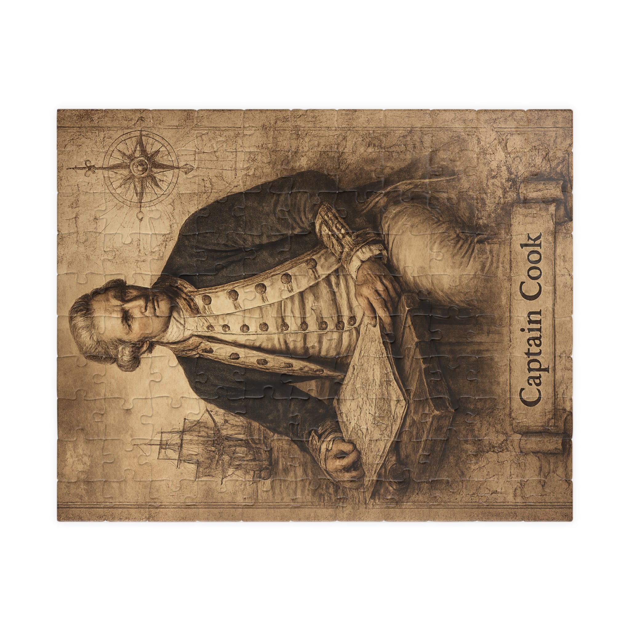 Captain James Cook Puzzle (110, 252, 520, 1014-piece)