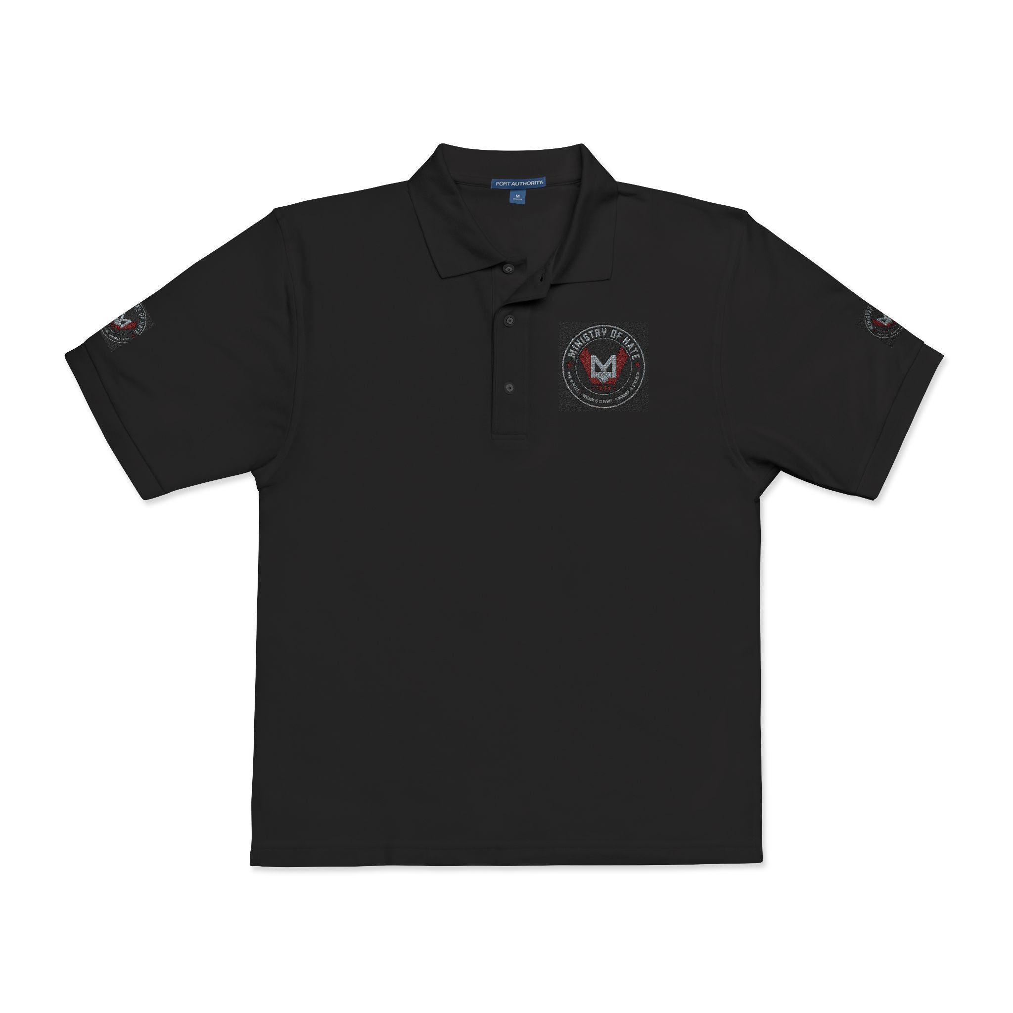 Ministry of Hate Polo Shirt | Inspired by George Orwell’s 1984 | Dystopian Literary Apparel