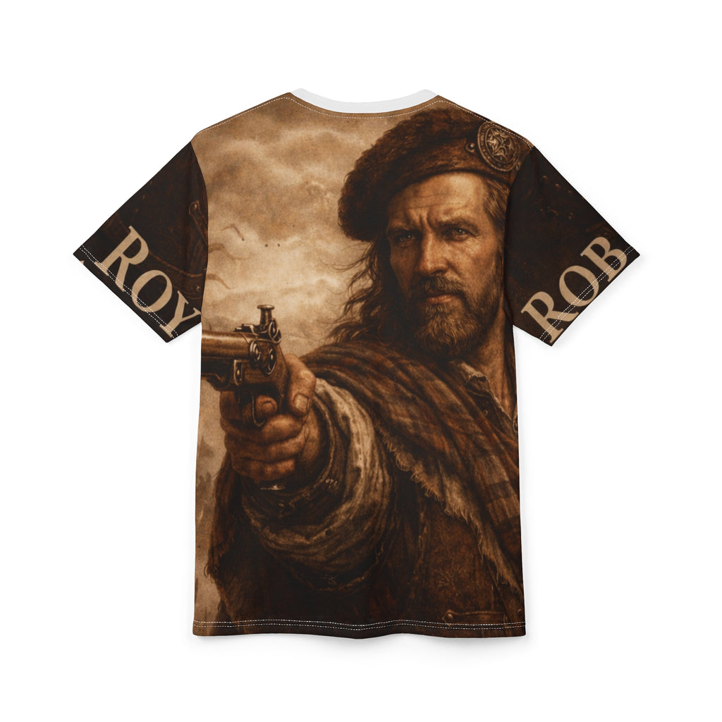 Rob Roy McGregor Tee —Highland Outlaw All-Over Print