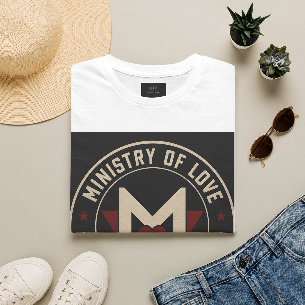 Ministry of Love Polo Shirt | Inspired by George Orwell’s 1984 | Dystopian Literary Apparel