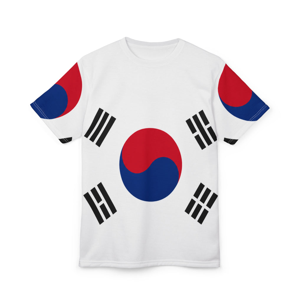 South Korea Flag T-Shirt — Taegeukgi All-Over Print Tee