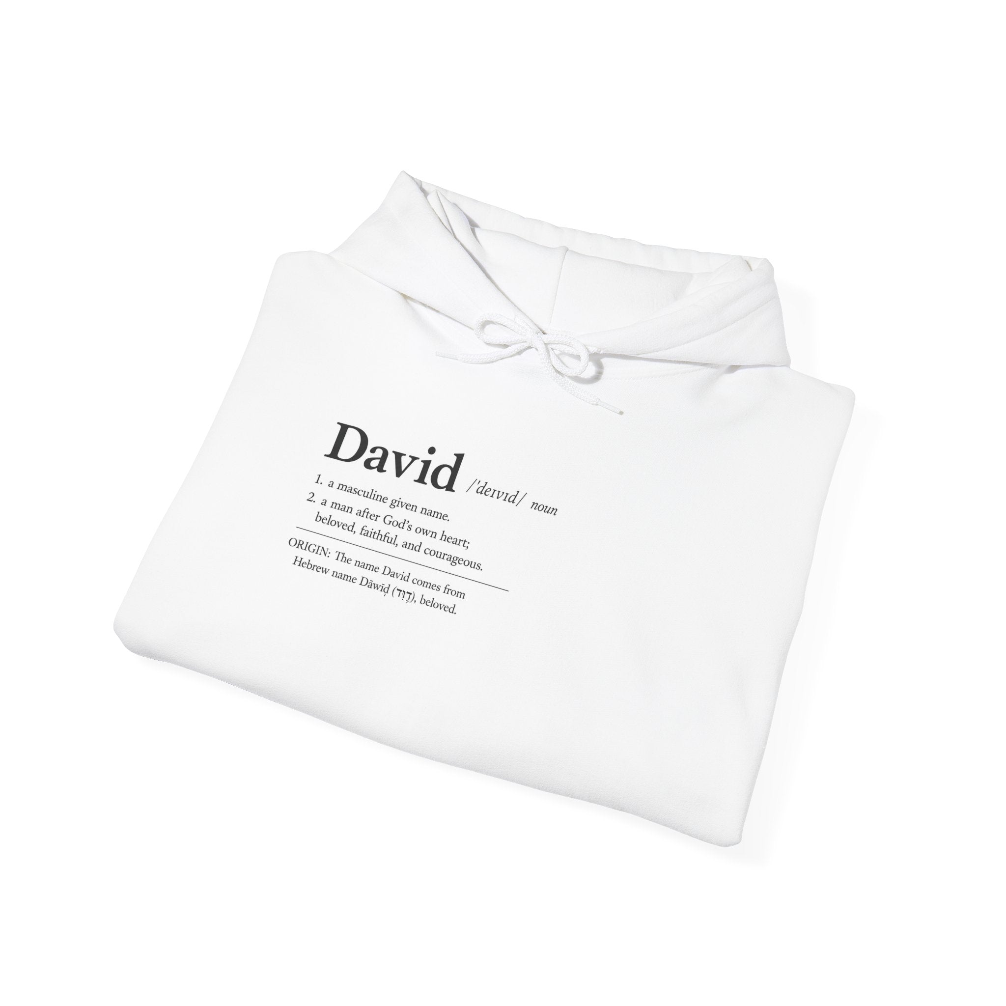 David Name Meaning Poster | Biblical Name Definition Print | Hebrew Name Origin | King David Wall Art | Personalized Name Gift | Dictionary Style Printable