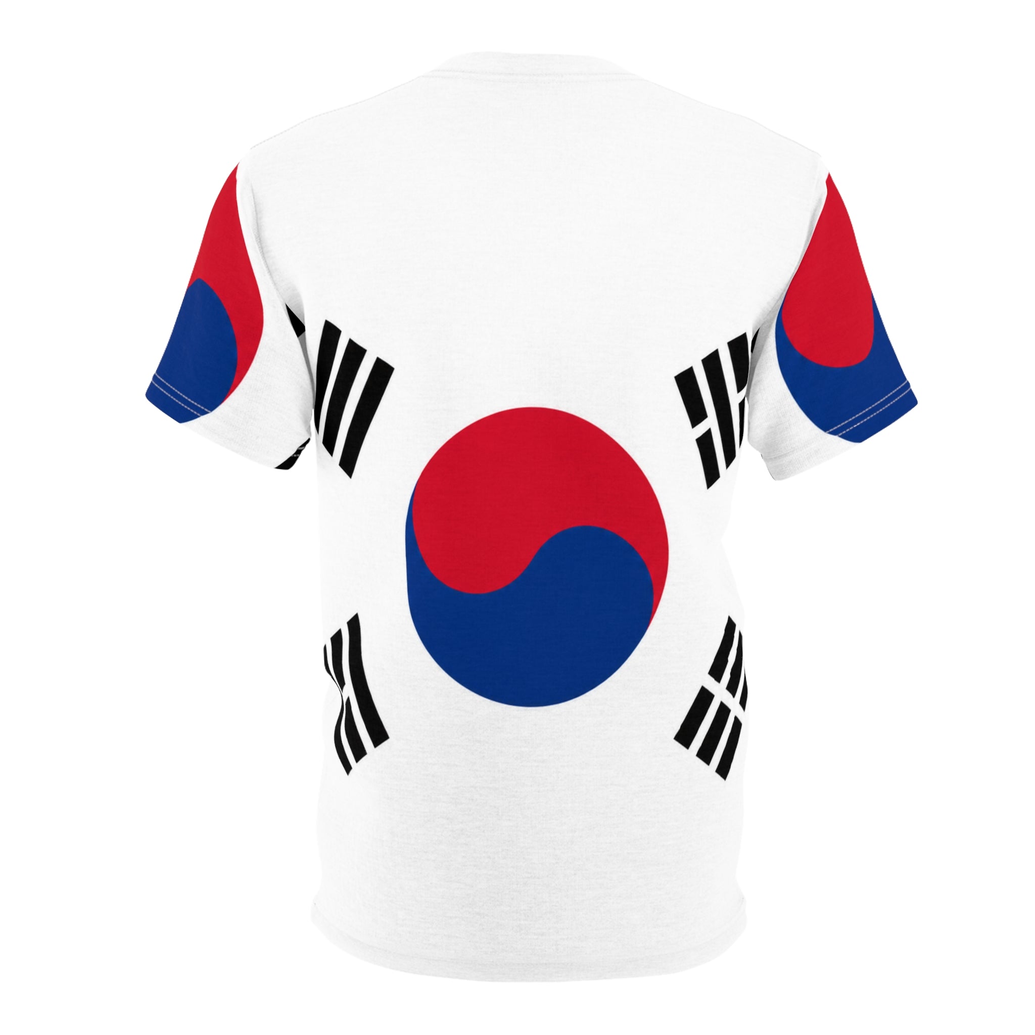 South Korea Flag T-Shirt — Taegeukgi All-Over Print Tee