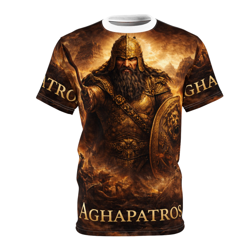 Assyrian Warrior Aghapatros All-Over Print Tee