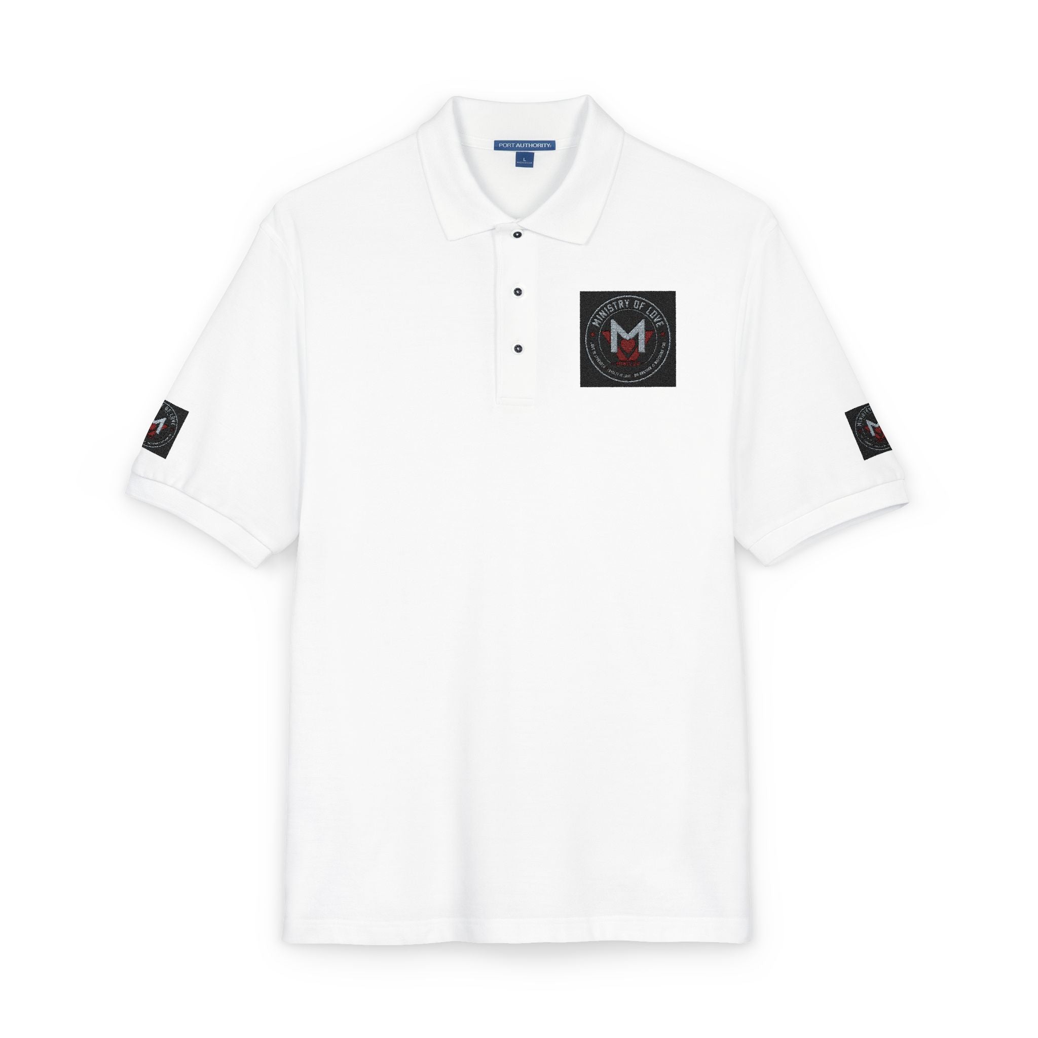 Ministry of Love Polo Shirt | Inspired by George Orwell’s 1984 | Dystopian Literary Apparel