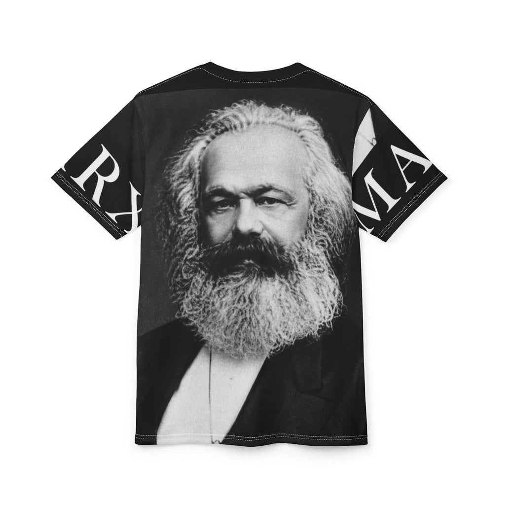 Karl Marx Portrait All-Over Print Tee