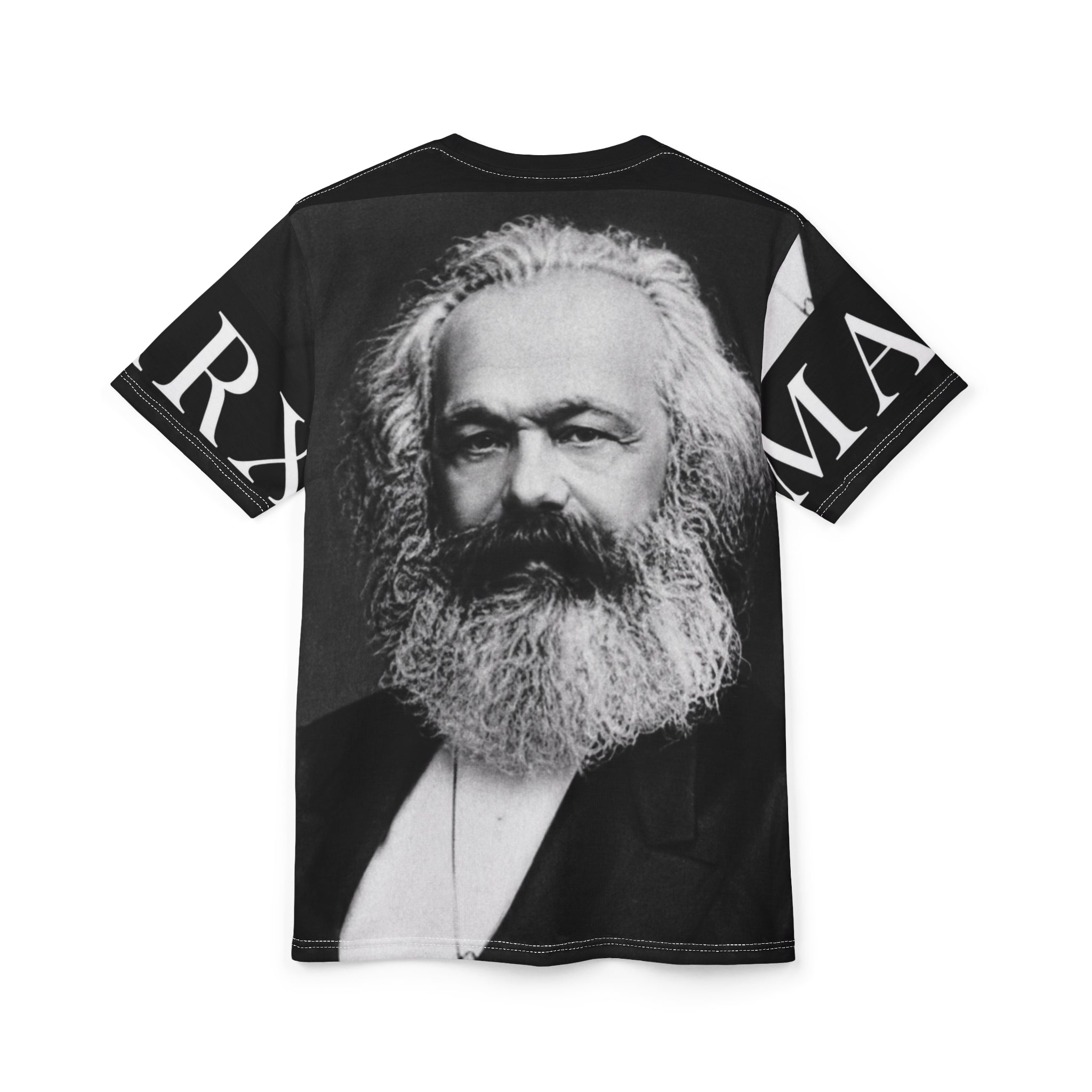 Karl Marx Portrait All-Over Print Tee
