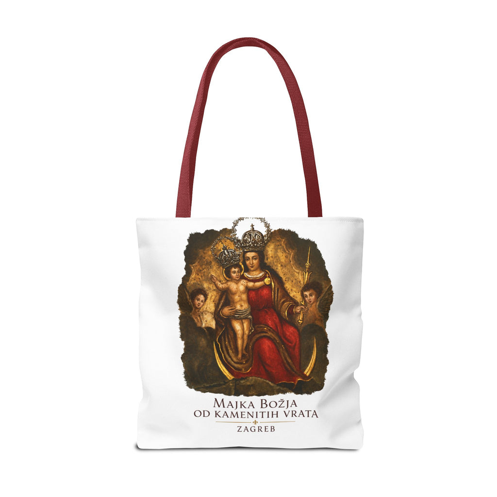 Madonna and Child Tote Bag — 'Majka Božja od Kamenitih Vrata' Zagreb Religious Art Tote