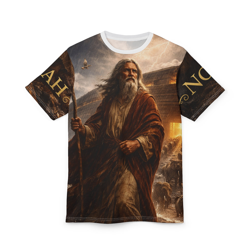 Noah – The Ark of Salvation | Biblical Legend Wrap-Around Tee