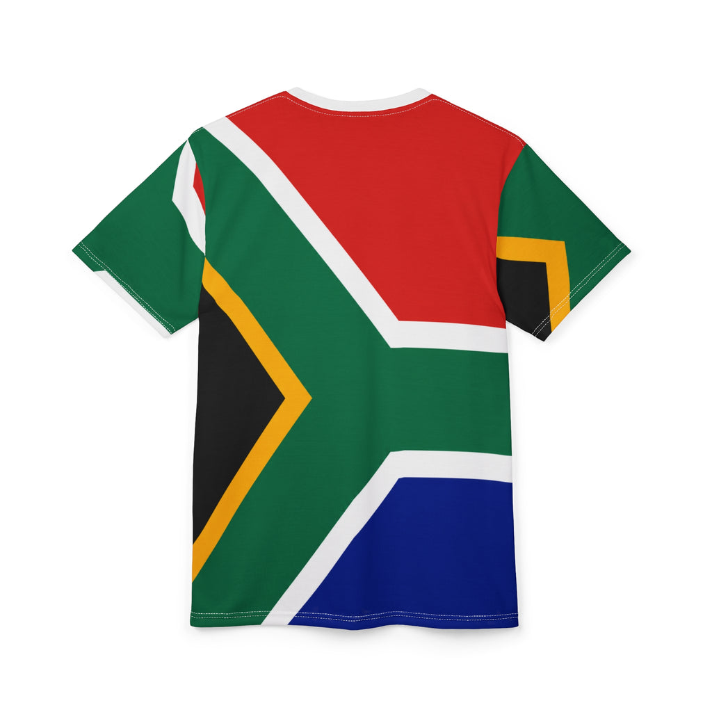 South Africa Flag T‑Shirt — All-Over Print Patriotic Tee