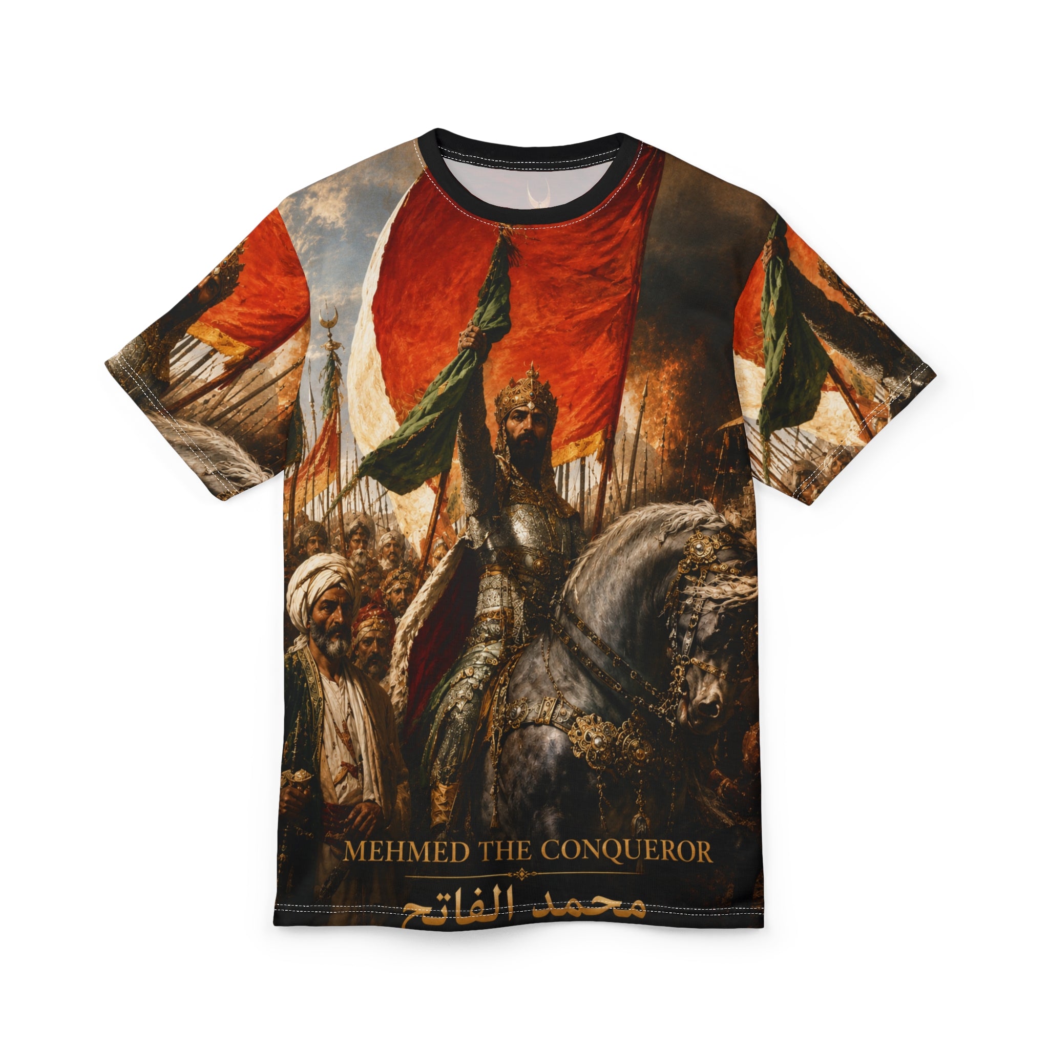 Mehmed the Conqueror of Constantinople — Historical Ottoman Sultan All-Over Print