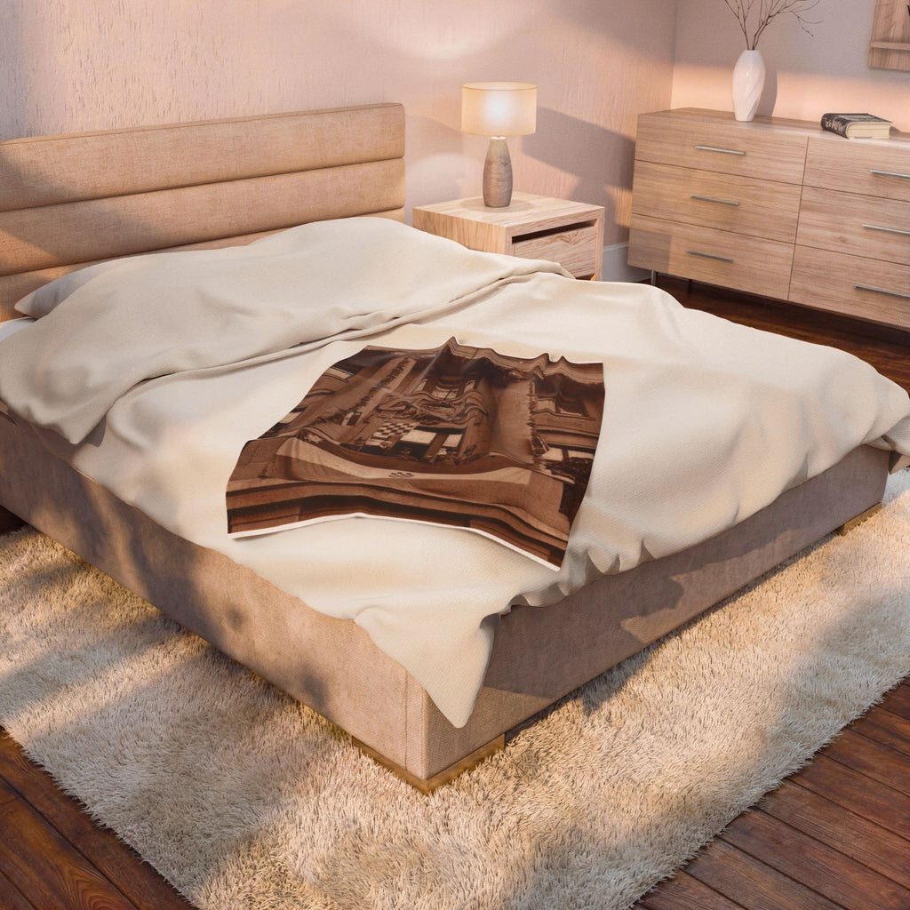 Velveteen Plush Blanket — POGLAVNIK ON THE BALCONY