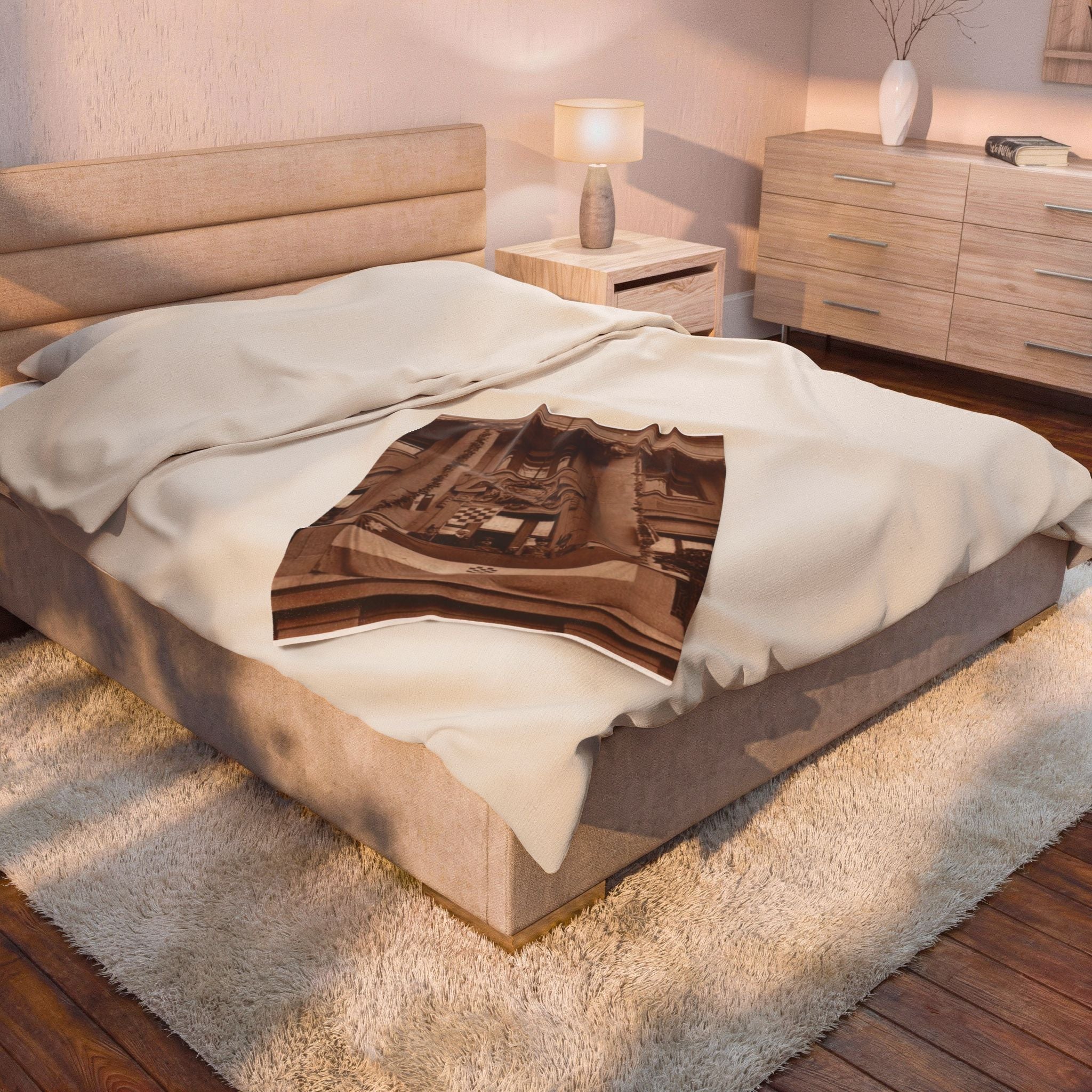 Velveteen Plush Blanket — POGLAVNIK ON THE BALCONY