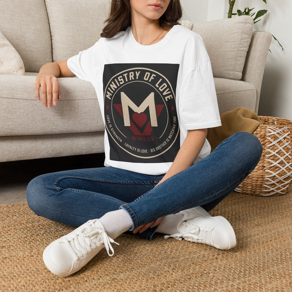 Ministry of Love Polo Shirt | Inspired by George Orwell’s 1984 | Dystopian Literary Apparel